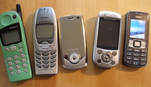 Alte Handys - Nokia domninierte